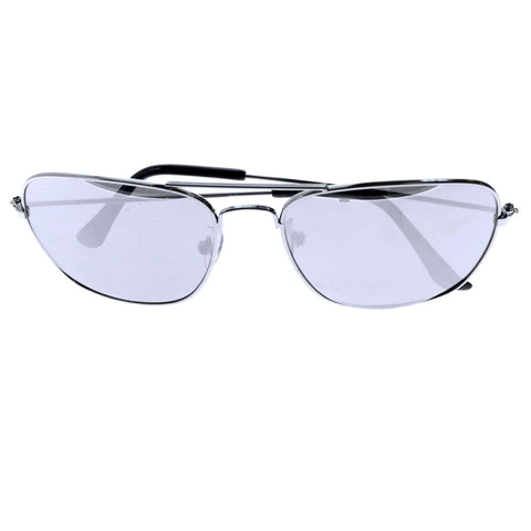 Mi Amore Aviator-Sunglasses Silver-Tone
