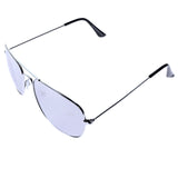 Mi Amore Aviator-Sunglasses Silver-Tone