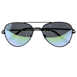 Mi Amore Aviator-Sunglasses Black/Yellow
