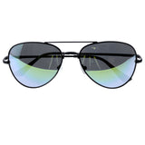 Mi Amore Aviator-Sunglasses Black/Yellow