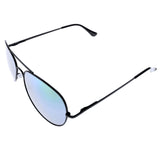Mi Amore Aviator-Sunglasses Black/Yellow