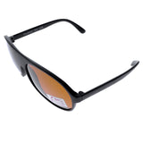 Mi Amore UV Protection Aviator-Sunglasses Black/Yellow