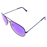 Mi Amore Aviator-Sunglasses Black/Blue