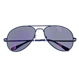 Mi Amore Aviator-Sunglasses Black/Purple