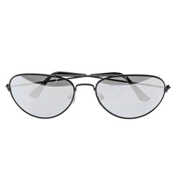 Mi Amore Aviator-Sunglasses Black/Silver-Tone