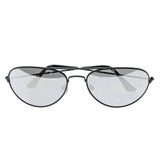 Mi Amore Aviator-Sunglasses Black/Silver-Tone