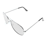 Mi Amore Aviator-Sunglasses Silver-Tone