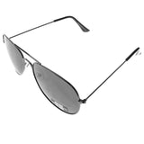 Mi Amore UV protection Shatter resistant Polycarbonate Aviator-Sunglasses Bronze-Tone & Black