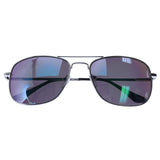 Mi Amore Aviator-Sunglasses Silver-Tone/Blue