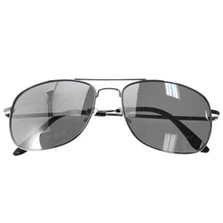 Mi Amore Aviator-Sunglasses Silver-Tone