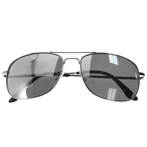 Mi Amore Aviator-Sunglasses Silver-Tone