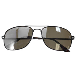 Mi Amore Aviator-Sunglasses Bronze-Tone/Silver-Tone