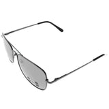 Mi Amore UV protection Shatter resistant Polycarbonate Aviator-Sunglasses Bronze-Tone & Black