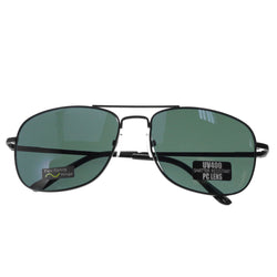 Mi Amore UV protection Shatter resistant Polycarbonate Aviator-Sunglasses Black