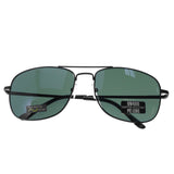 Mi Amore UV protection Shatter resistant Polycarbonate Aviator-Sunglasses Black