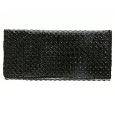 Mi Amore Women's Clutch Wallet Black/Silver-Tone