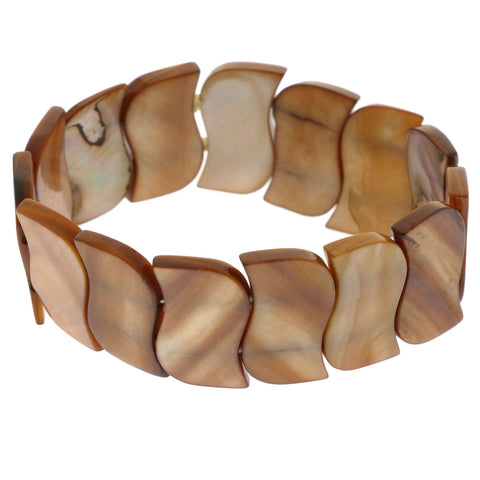 Mi Amore Stretch-Bracelet Brown