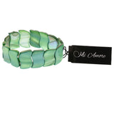 Mi Amore Stretch-Bracelet Green