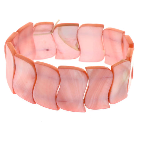 Mi Amore Stretch-Bracelet Pink