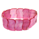 Mi Amore Stretch-Bracelet Pink