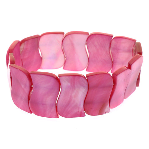 Mi Amore Stretch-Bracelet Pink