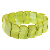 Mi Amore Stretch-Bracelet Green/Yellow