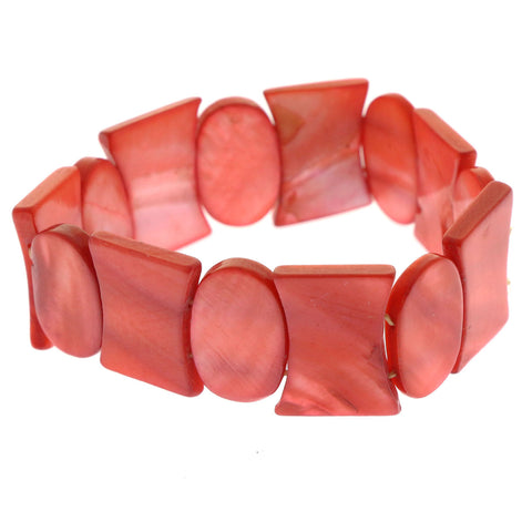 Mi Amore Stretch-Bracelet Red