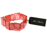 Mi Amore Stretch-Bracelet Red