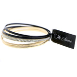 Mi Amore Bracelet-Set Gold-Tone/Black
