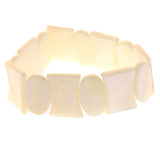 Mi Amore Stretch-Bracelet White