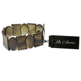 Mi Amore Stretch-Bracelet Brown/Yellow