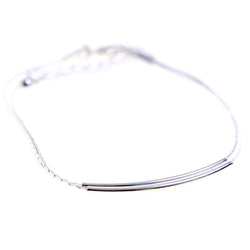 Mi Amore Classic 2 in. Extender Strand-Bracelet Silver-Tone