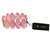 Mi Amore Stretch-Bracelet Pink