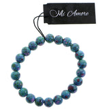 Mi Amore Stretch-Bracelet Blue/Pink