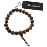Mi Amore Stretch-Bracelet Brown/Black