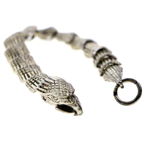 Mi Amore Eagle Head Fashion-Bracelet Silver-Tone