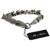 Mi Amore Eagle Head Fashion-Bracelet Silver-Tone