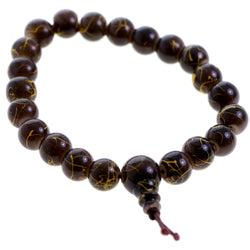 Mi Amore Stretch-Bracelet Brown/Yellow