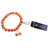 Mi Amore Stretch-Bracelet Orange/White