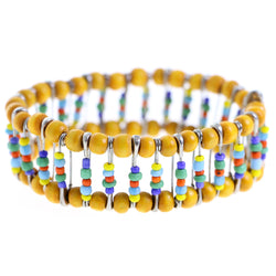 Mi Amore Stretch-Bracelet Orange/Multicolor
