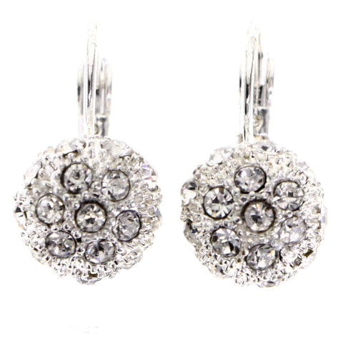 Mi Amore Dangle-Earrings Silver-Tone