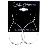 Mi Amore Boho Dangle-Earrings Silver-Tone