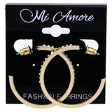 Mi Amore Dangle-Earrings Gold-Tone/Silver-Tone