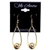 Mi Amore Dangle-Earrings Gold-Tone