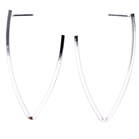 Mi Amore Dangle-Earrings Silver-Tone