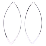 Mi Amore Hoop-Earrings Silver-Tone