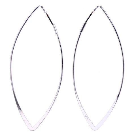 Mi Amore Hoop-Earrings Silver-Tone