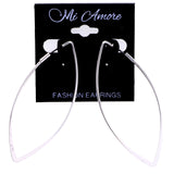 Mi Amore Hoop-Earrings Silver-Tone