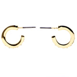 Mi Amore Dangle-Earrings Gold-Tone/Peach