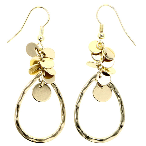 Mi Amore Boho Dangle-Earrings Silver-Tone